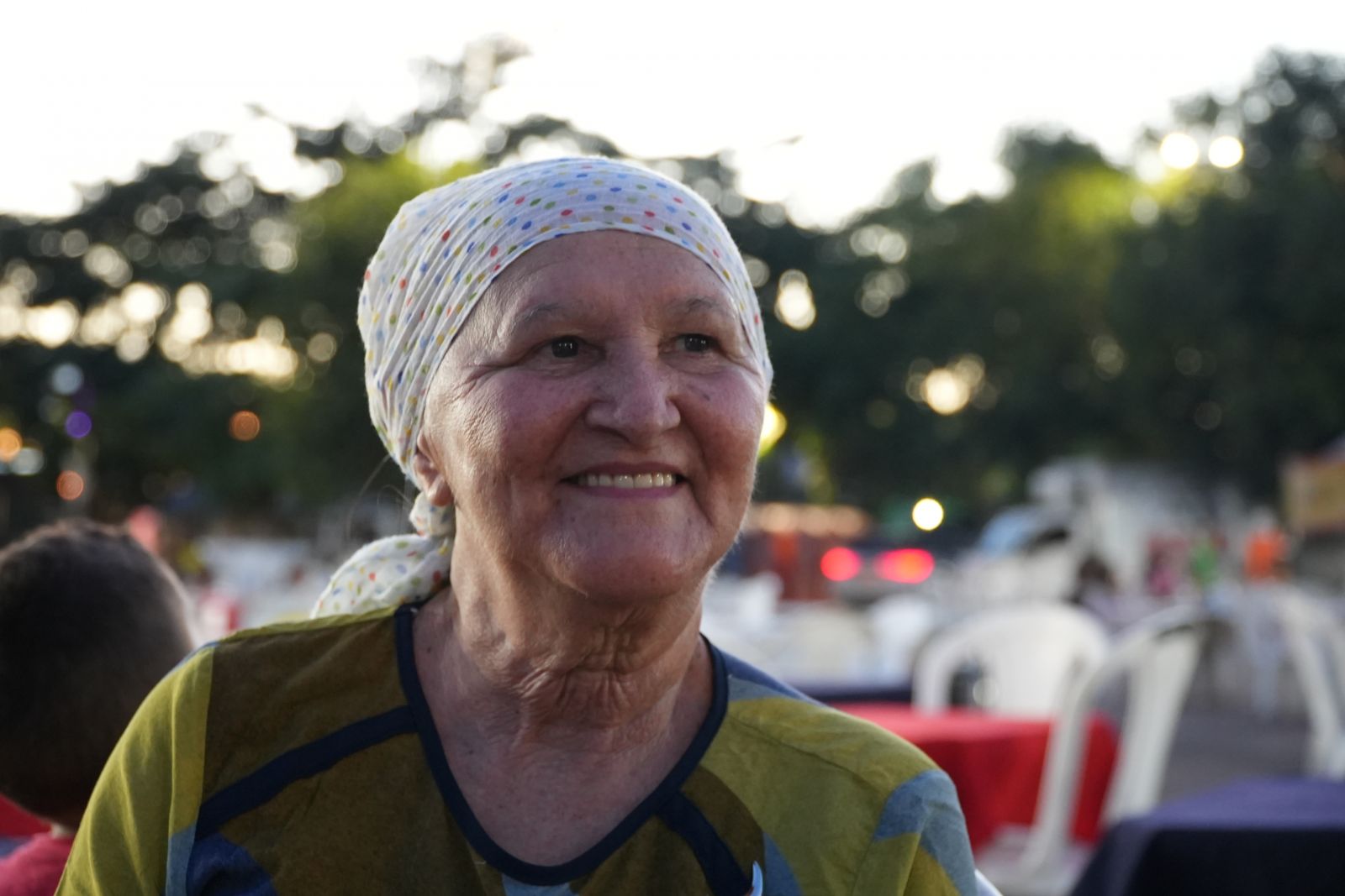 Rosimar Sousa veio do Pará para tratamento de saúde em Porto Velho, encontrou na Páscoa no Parque um momento de leveza ao lado da famíli
